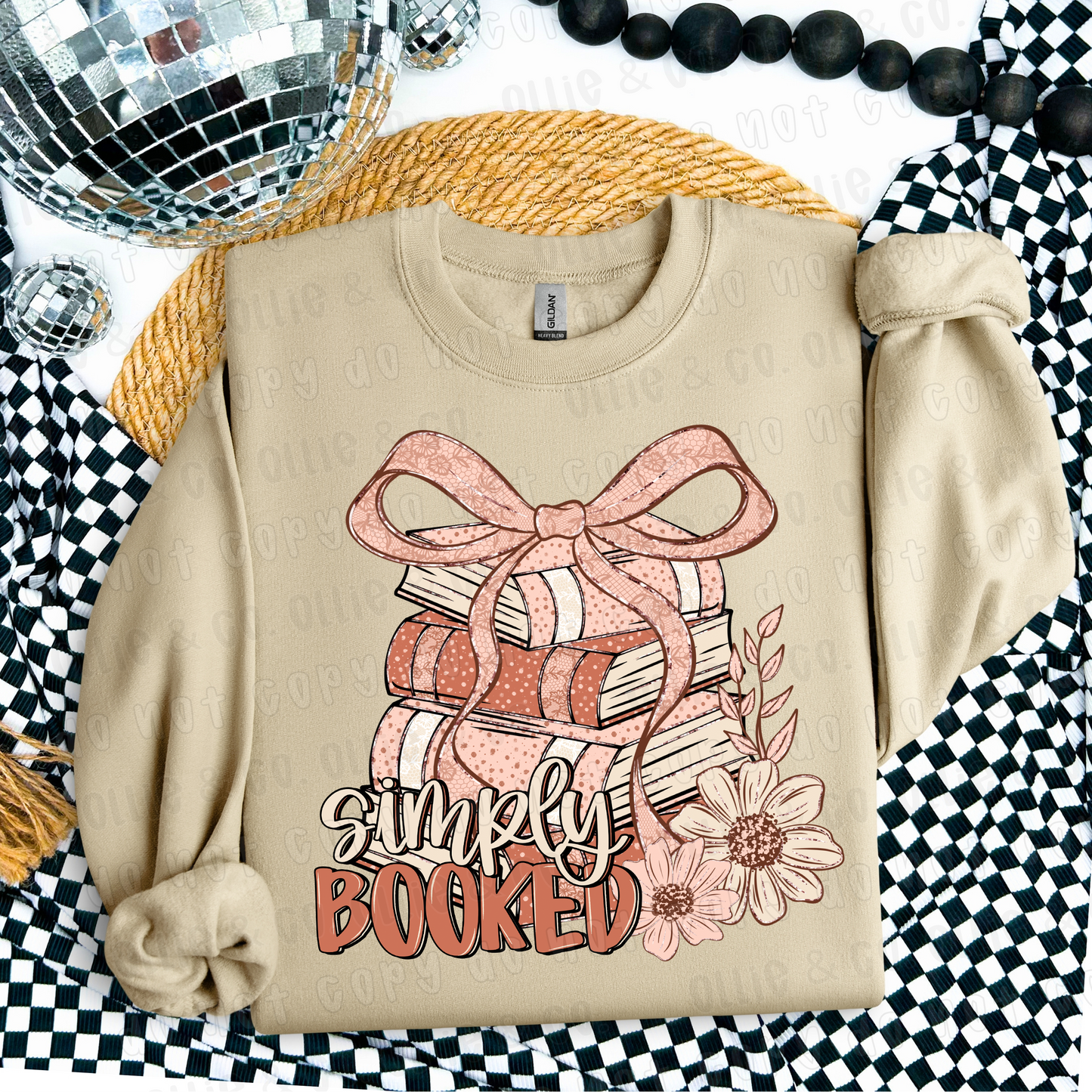 SIMPLY BOOKED - DTF TRANSFER