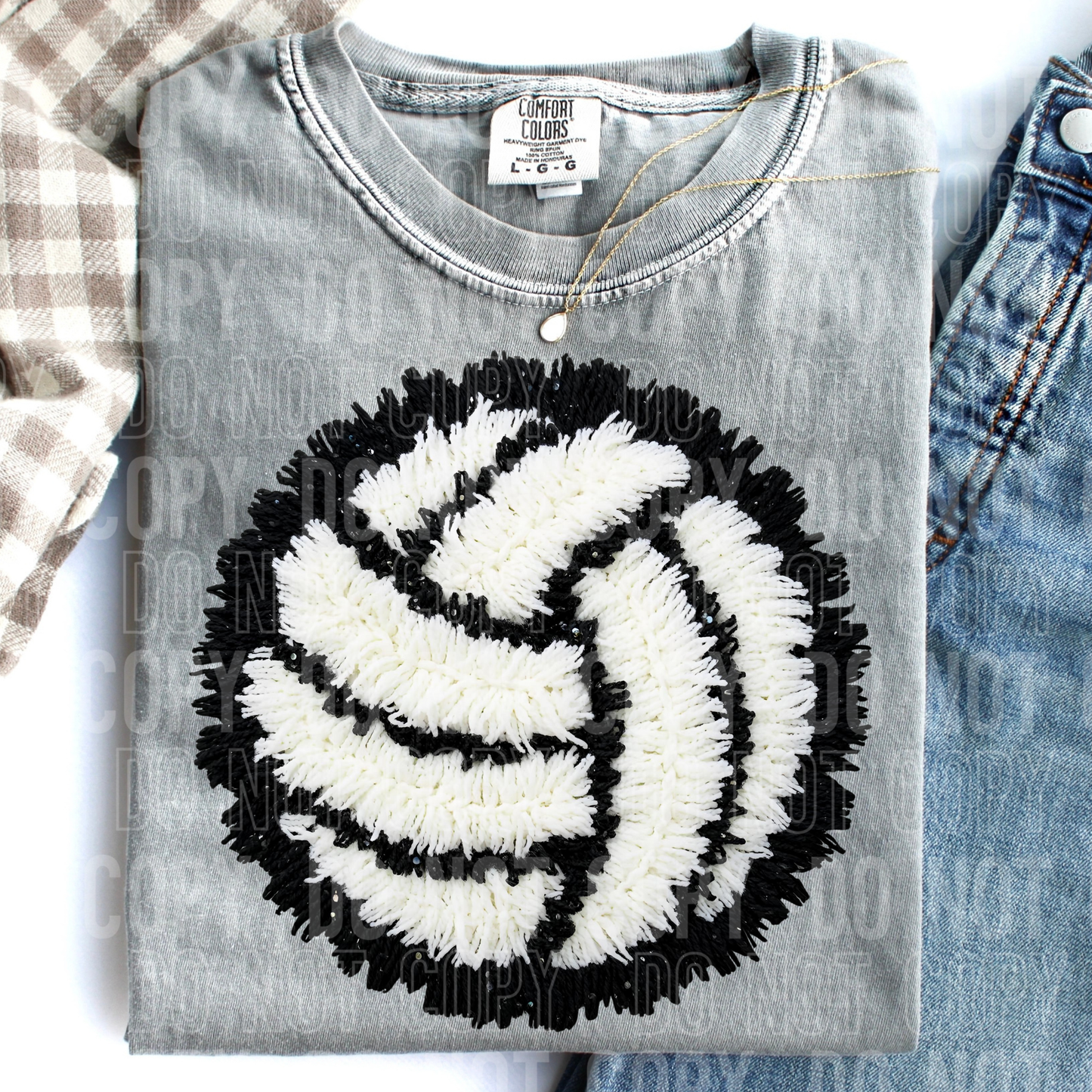 VOLLEYBALL FAUX YARN - DTF TRANSFER