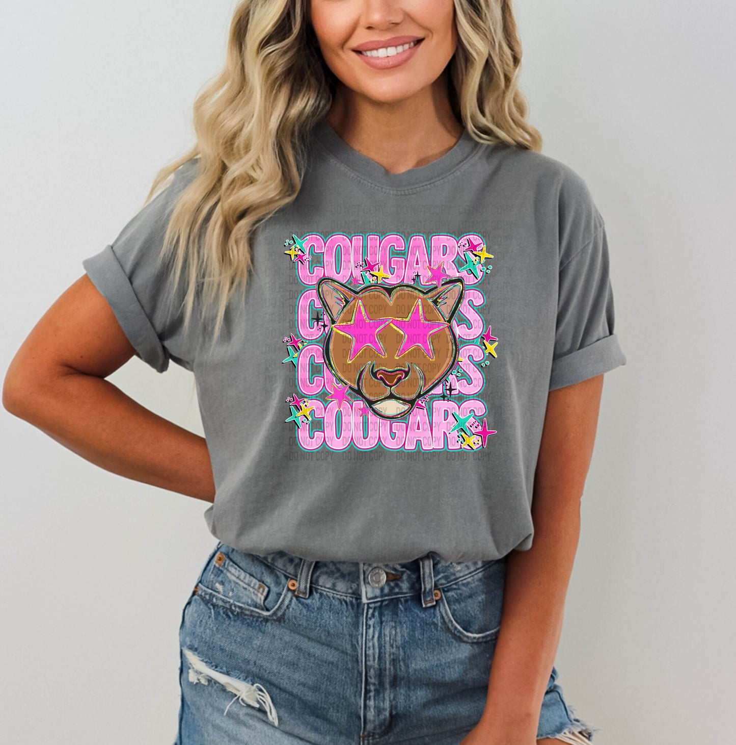 PREPPY PINK MASCOTS - DTF TRANSFER