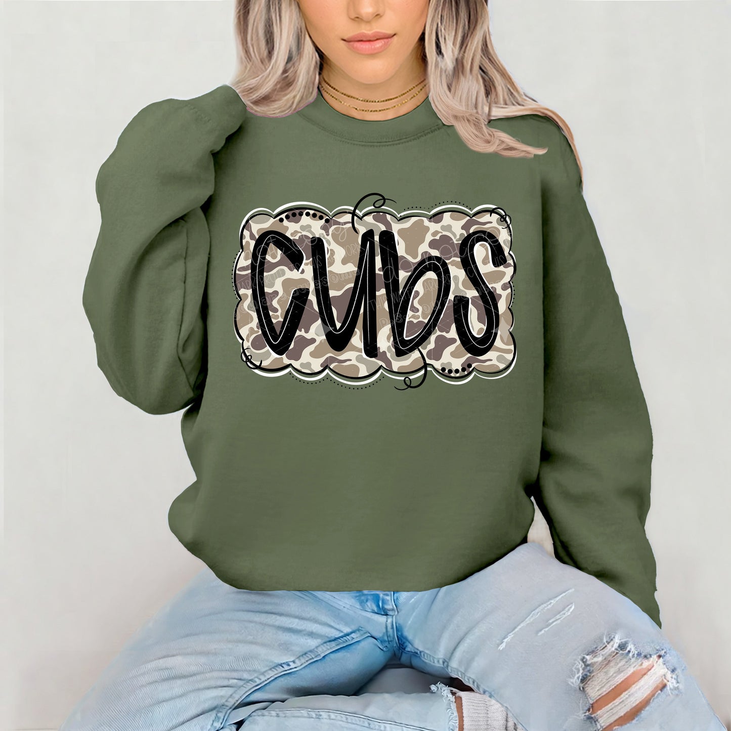 CAMO MASCOT - DTF TRANSFER