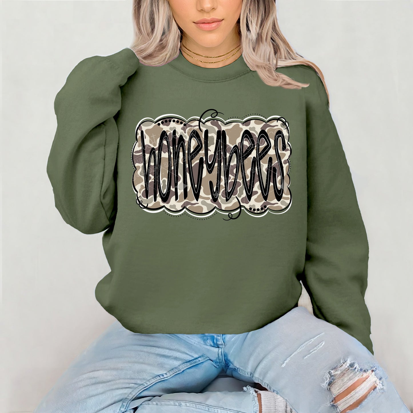 CAMO MASCOT - DTF TRANSFER