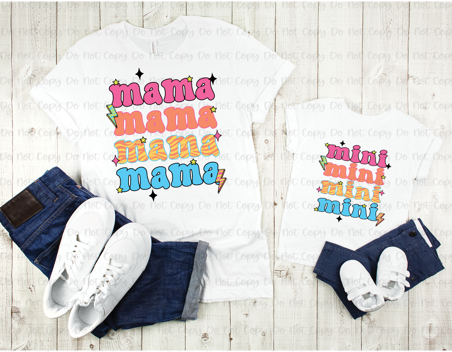 MAMA NEON RETRO - DTF TRANSFER