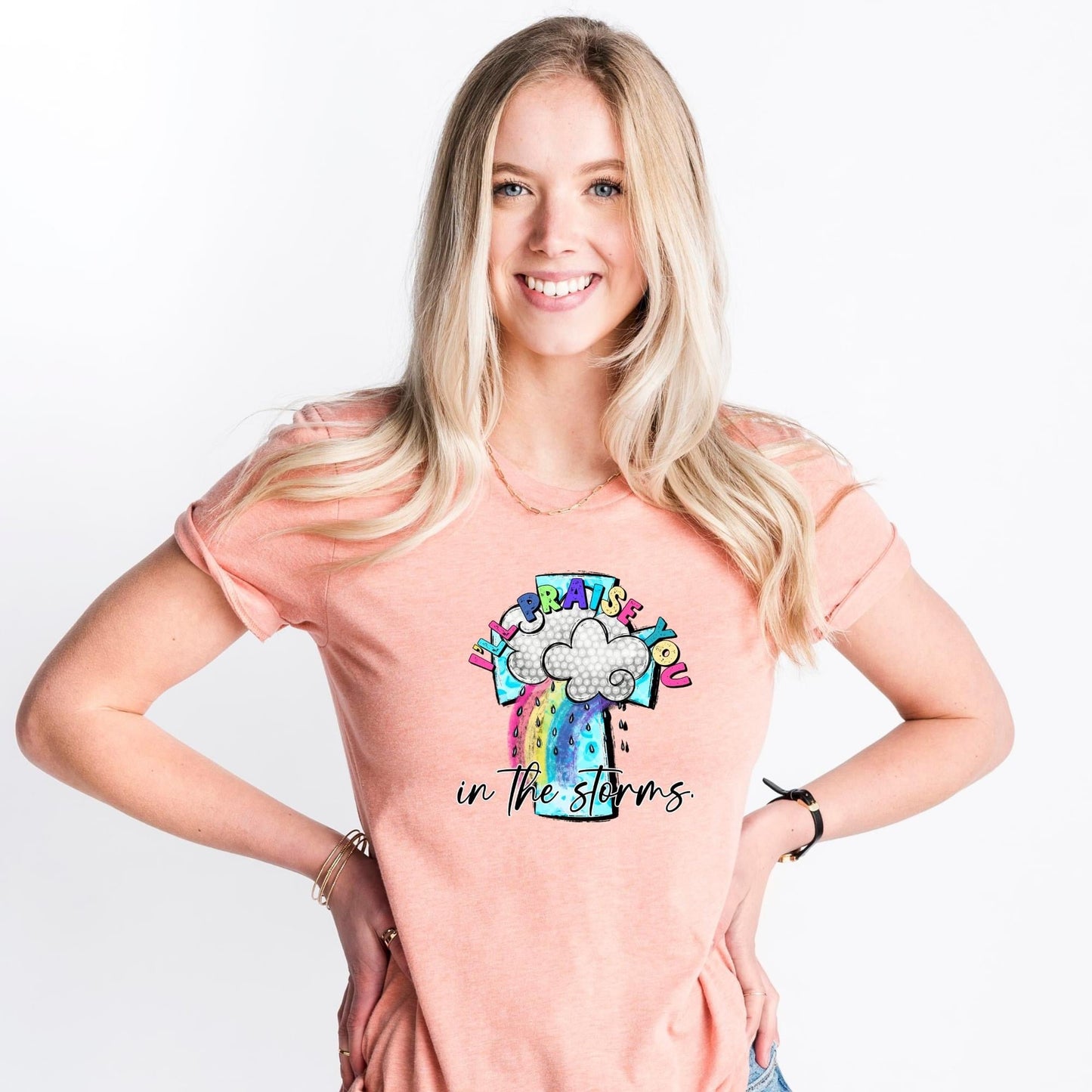 I'LL PRAISE YOU IN THE STORMS *OLLIE & CO. EXCLUSIVE* - DTF TRANSFER