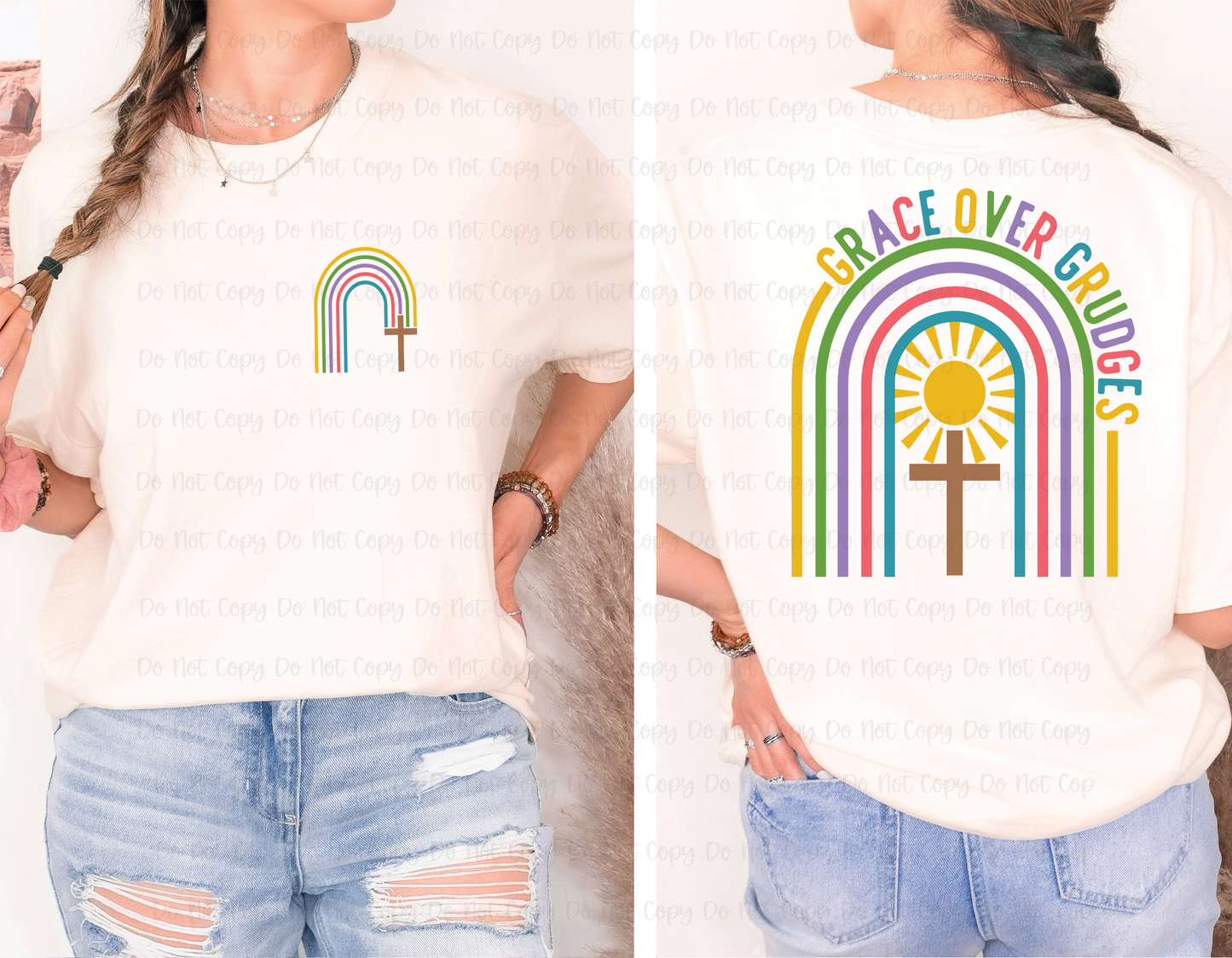 Grace over Grudges * Exclusive* - FRONT+BACK - DTF TRANSFER