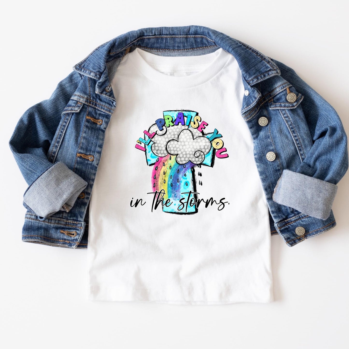 I'LL PRAISE YOU IN THE STORMS *OLLIE & CO. EXCLUSIVE* - DTF TRANSFER