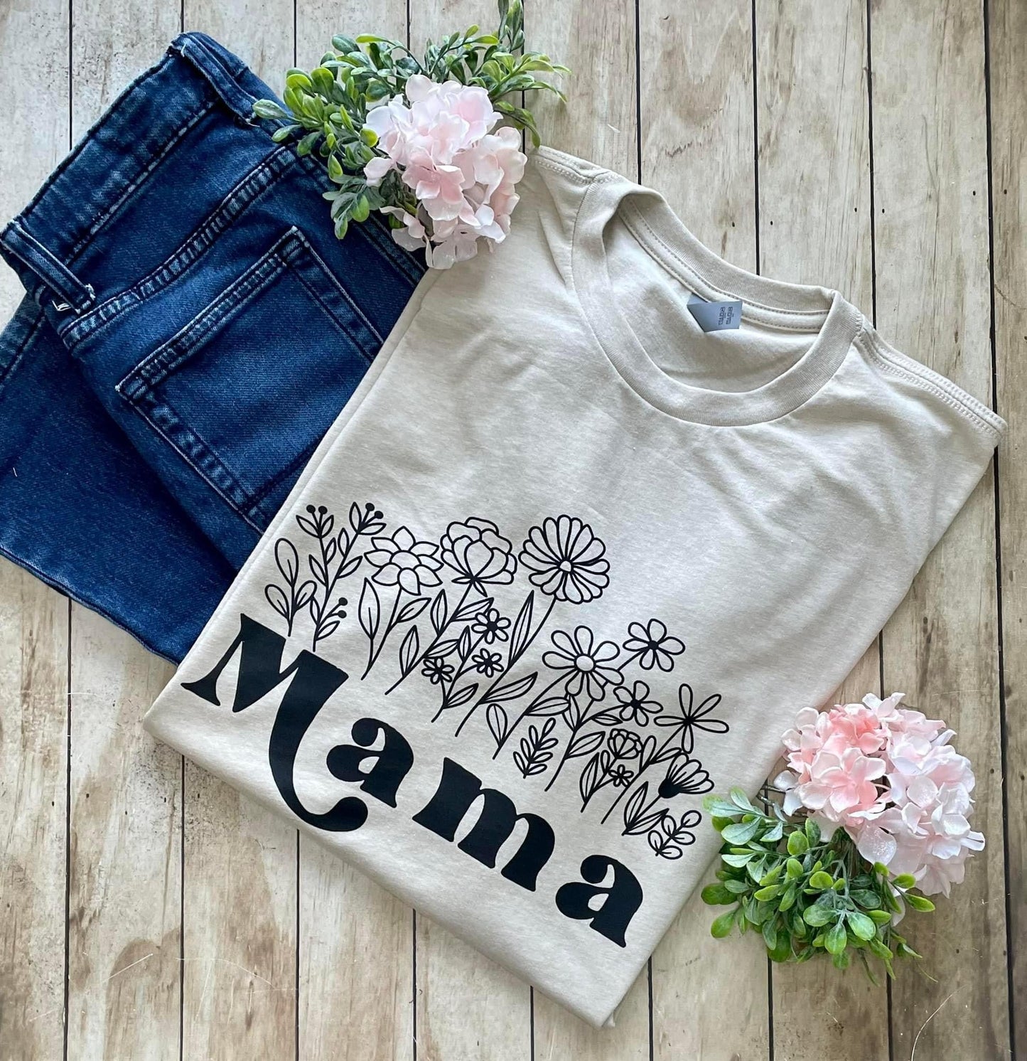 MAMA FLOWERS - DTF TRANSFER