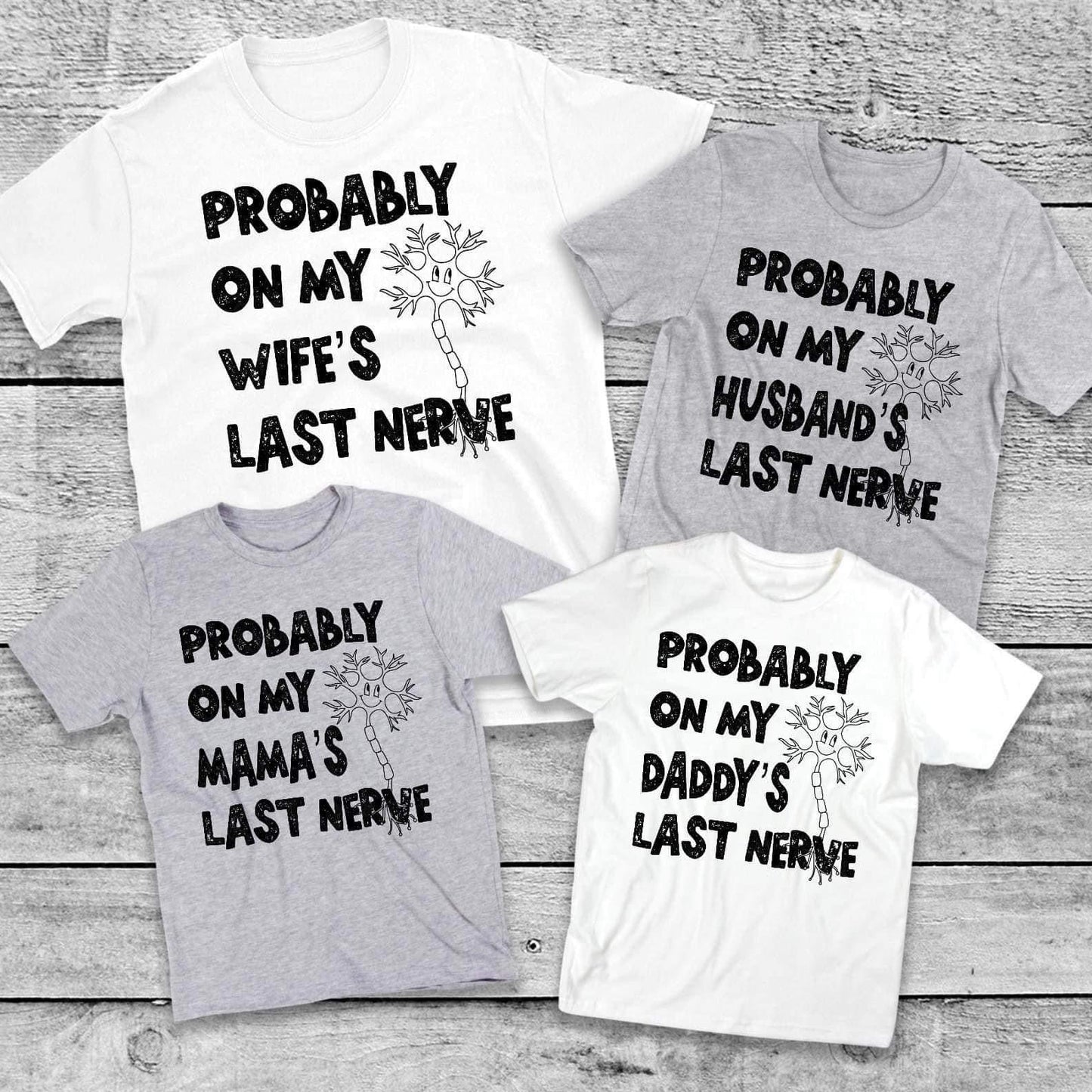LAST NERVE - *OLLIE & CO EXCLUSIVE* - FRONT+BACK - DTF TRANSFER