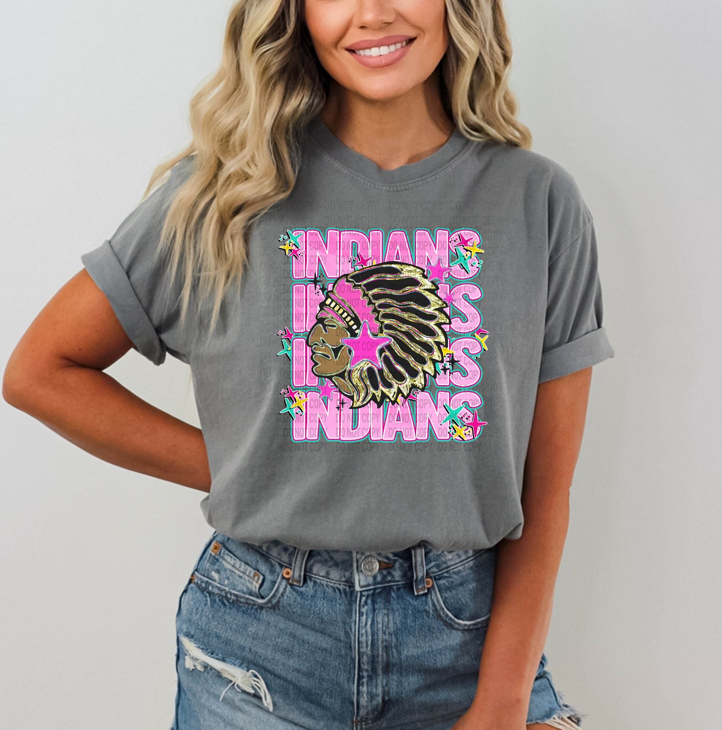 PREPPY PINK MASCOTS - DTF TRANSFER