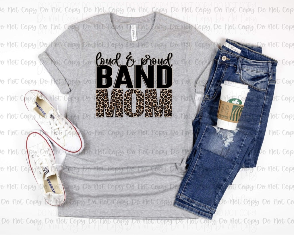 Loud & Proud Mom Dtf Band- No Instrument