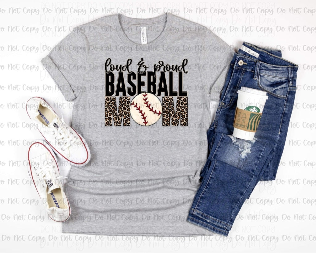Loud & Proud Mom Dtf Baseball
