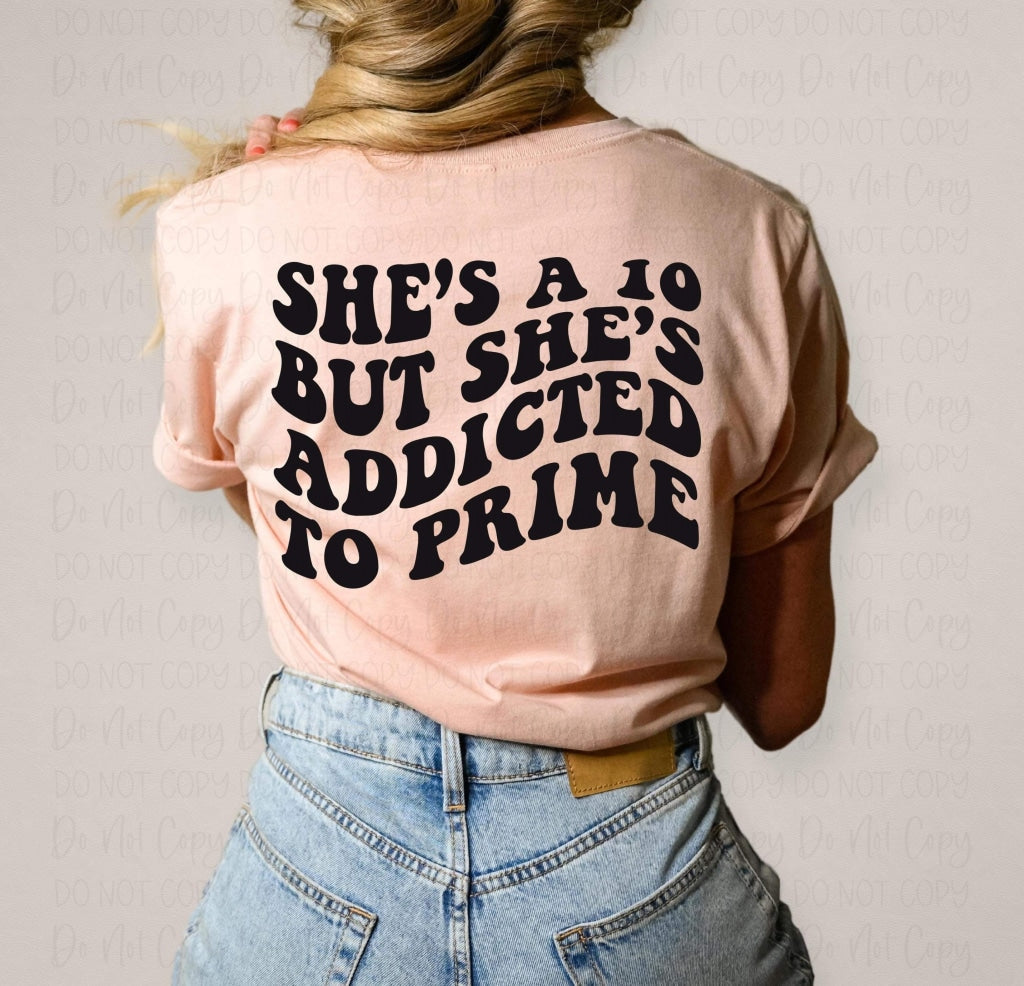 **ollie & Co Exclusive* Shes A 10 But Shes ... Dtf Transfer Only