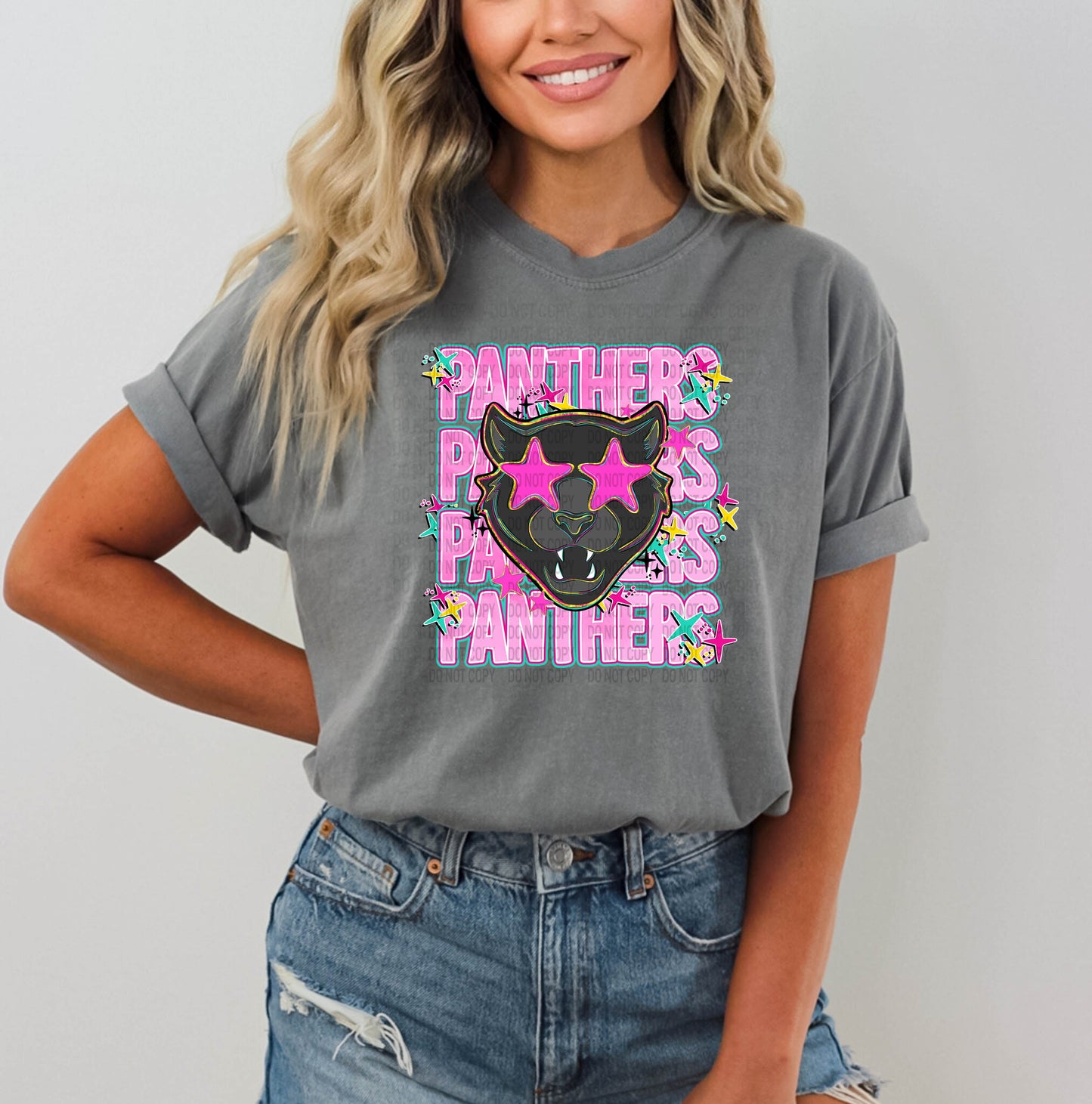 PREPPY PINK MASCOTS - DTF TRANSFER