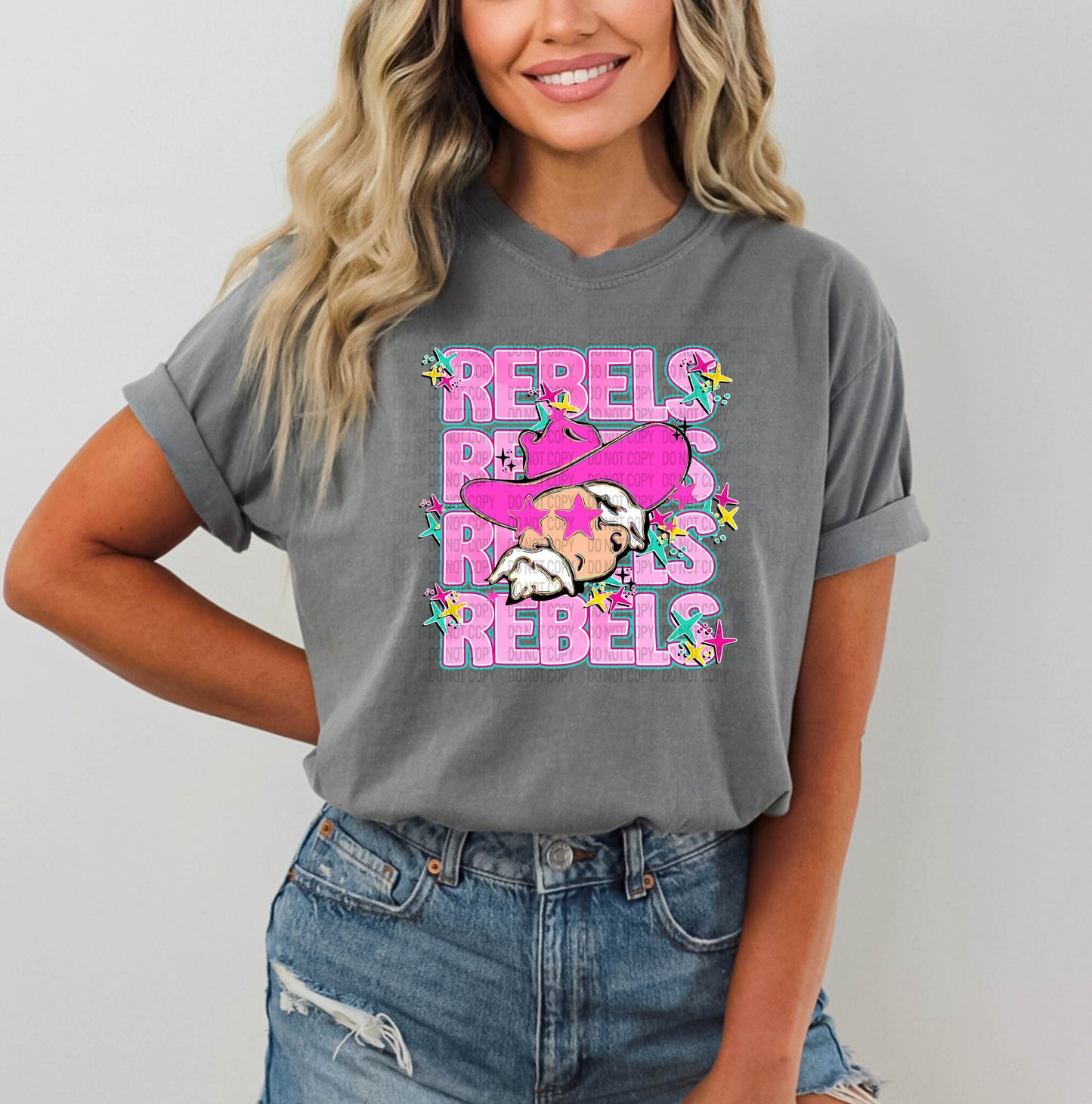 PREPPY PINK MASCOTS - DTF TRANSFER