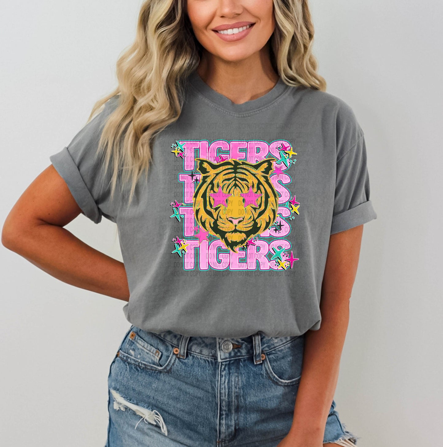 PREPPY PINK MASCOTS - DTF TRANSFER