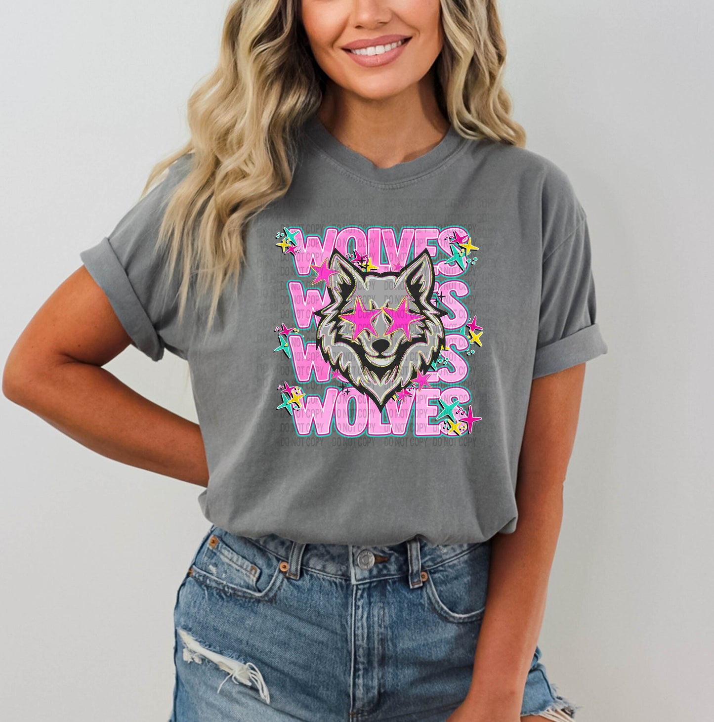 PREPPY PINK MASCOTS - DTF TRANSFER