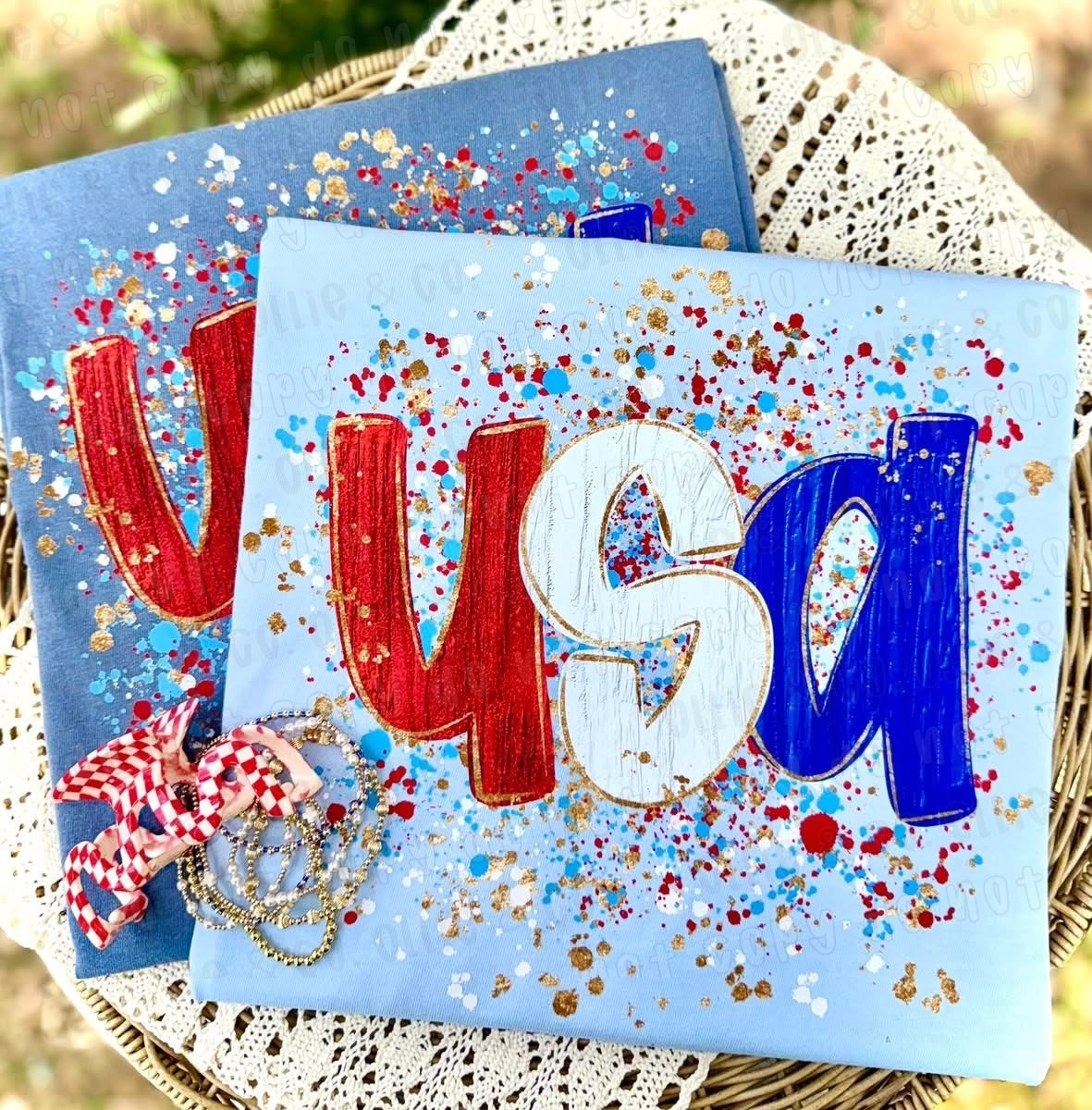USA SPLATTER - DTF TRANSFER