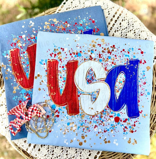 USA SPLATTER - DTF TRANSFER