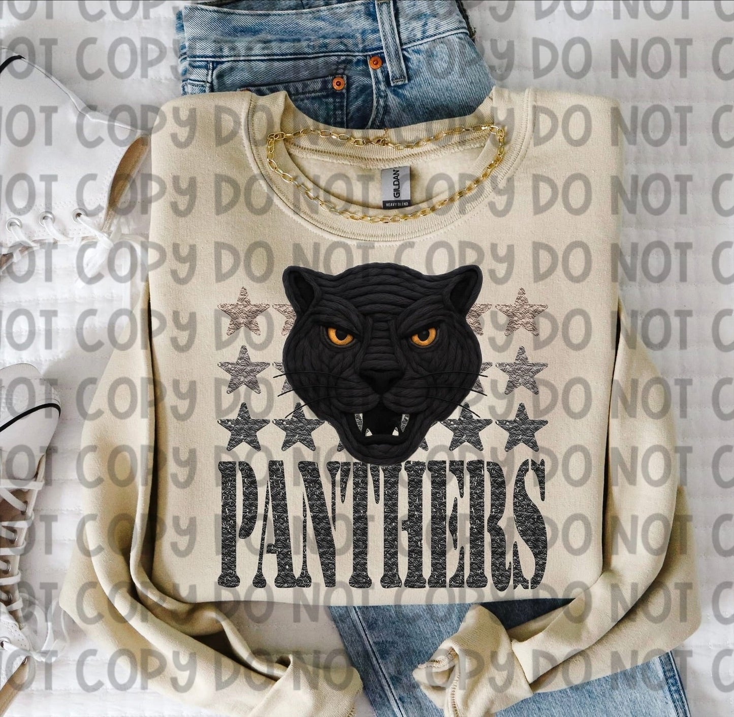 FAUX YARN MASCOTS - DTF TRANSFER