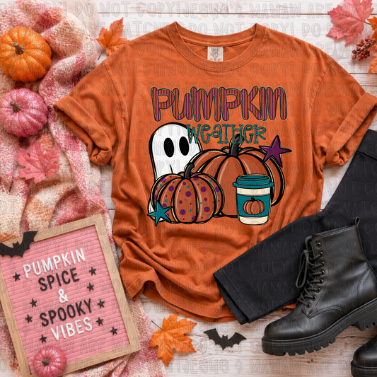 PUMPKIN WEATHER - DTF TRANSFER