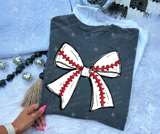 BASEBALL BOW - DTF TRANSFER