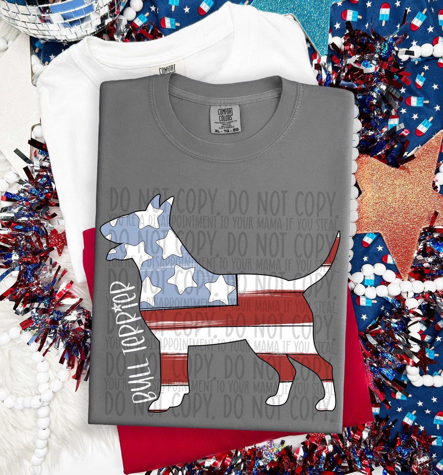PATRIOTIC DOGS - DTF TRANSFER