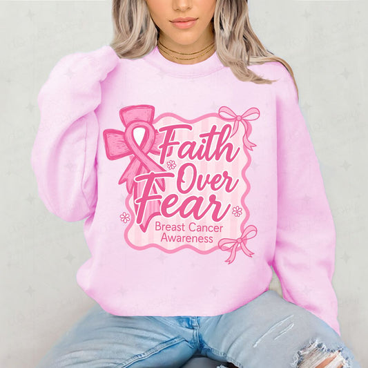 COQUETTE FAITH OVER FEAR - DTF TRANSFER