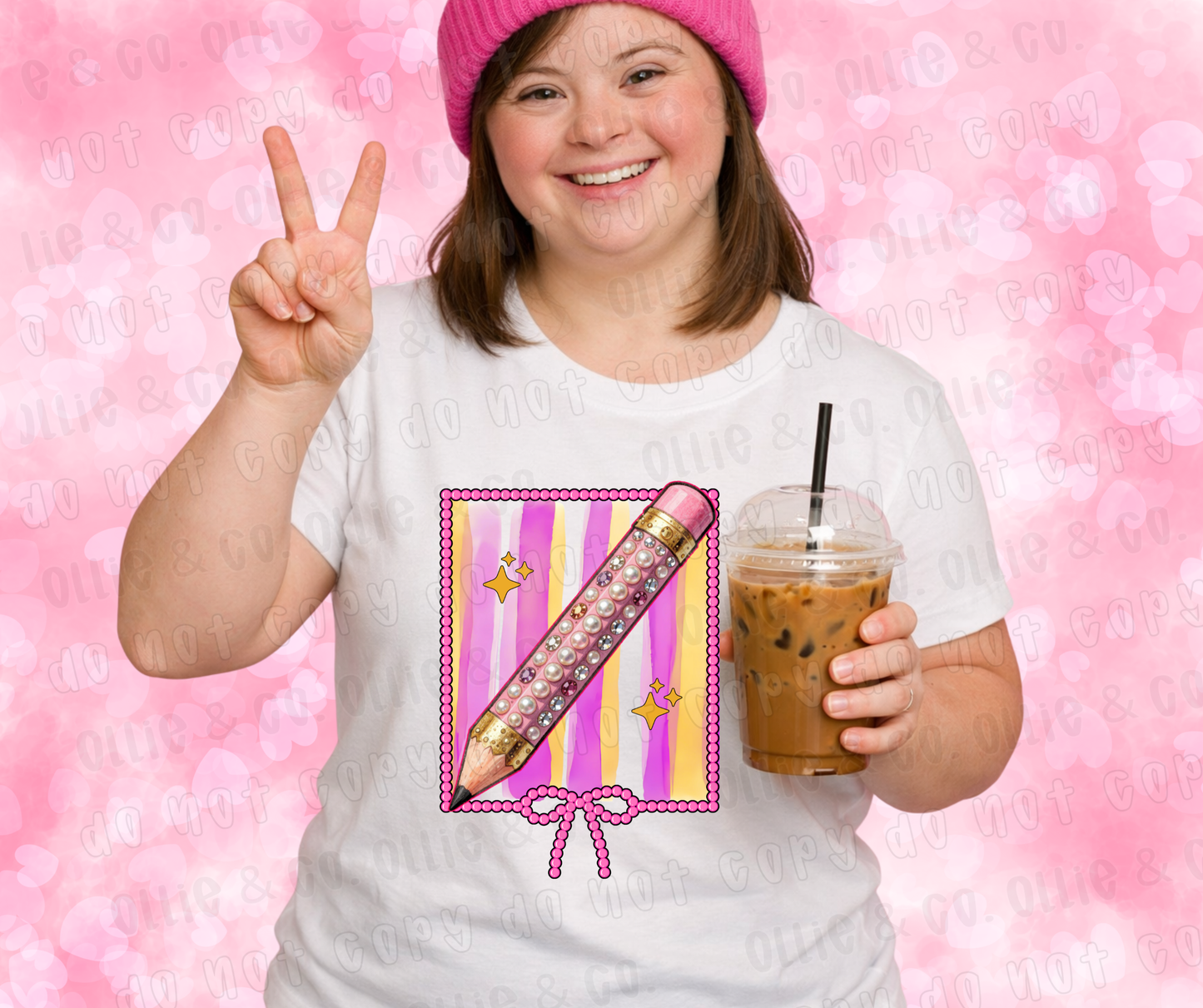 GLITTER PENCIL - DTF TRANSFER
