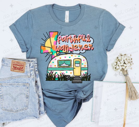 FAITHFUL WANDERER *OLLIE & CO. EXCLUSIVE* - DTF TRANSFER