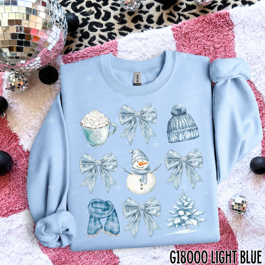 WINTER COQUETTE GRID - DTF TRANSFER