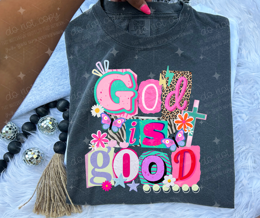 GOD IS GOOD - DTF TRANSFER