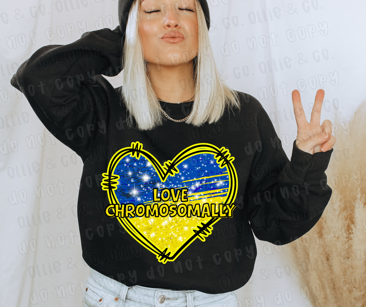 LOVE CHROMOSOMALLY - DTF TRANSFER