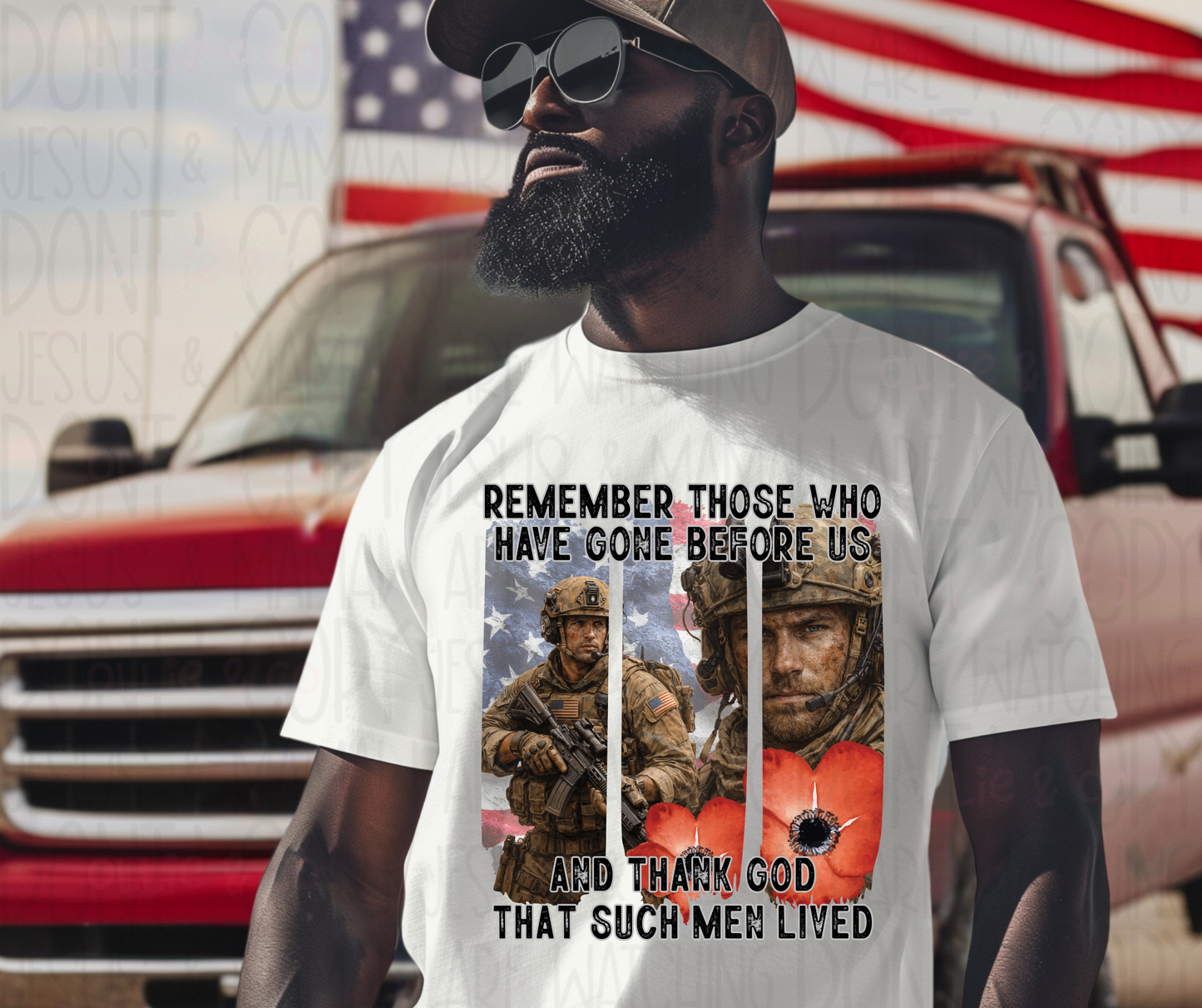REMEMBER THOSE WHO HAVE GONE BEFORE US *OLLIE & CO. EXCLUSIVE* - DTF TRANSFER
