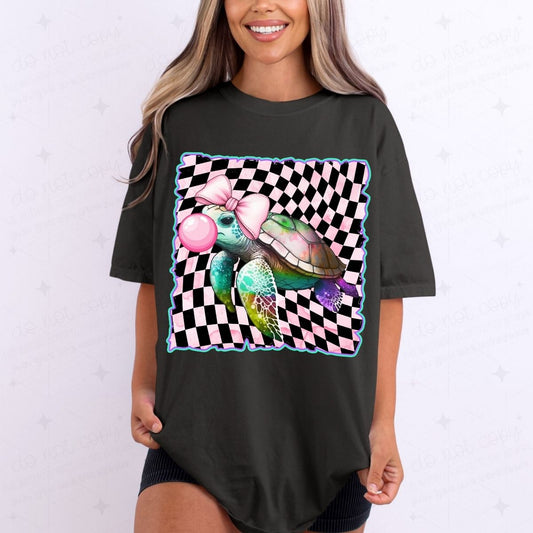 COQUETTE SEA TURTLE - DTF TRANSFER