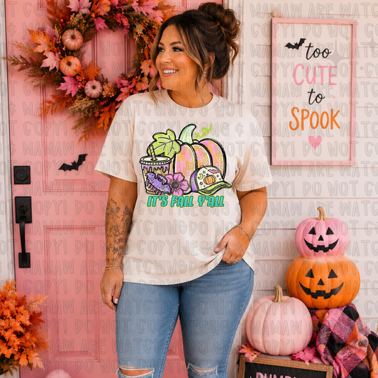 IT'S FALL Y'ALL - DTF TRANSFER