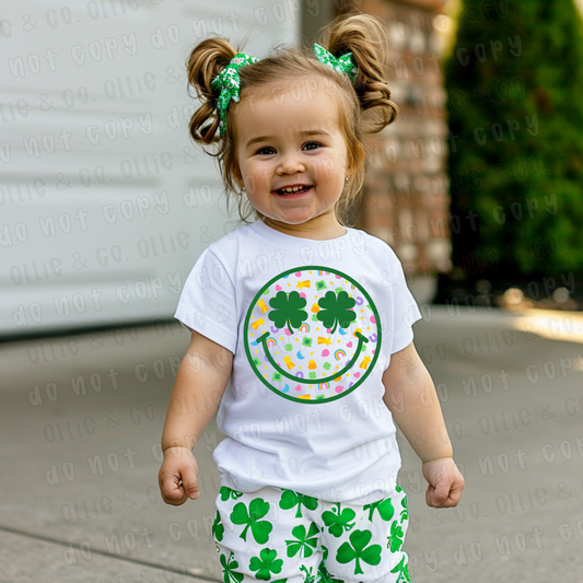 LUCKY SMILEY CHARM - DTF TRANSFER