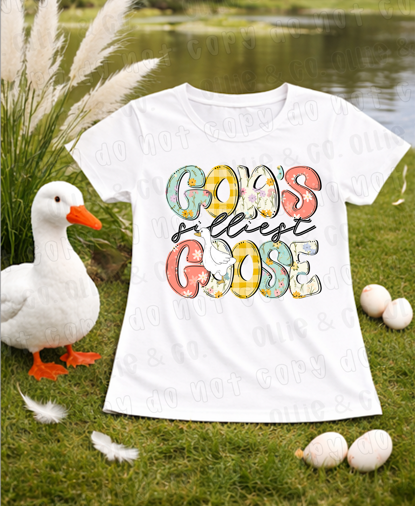 GOD'S SILLIEST GOOSE - DTF TRANSFER