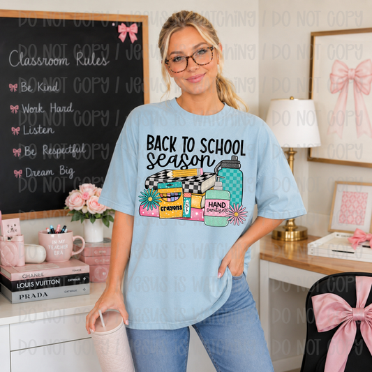 BACK TO SCHOOL SEASON - DTF TRANSFER