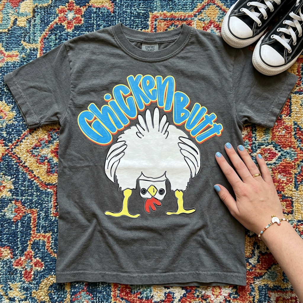 CHICKEN BUTT BOY (CHICKEN BUTT ONLY) - DTF TRANSFER