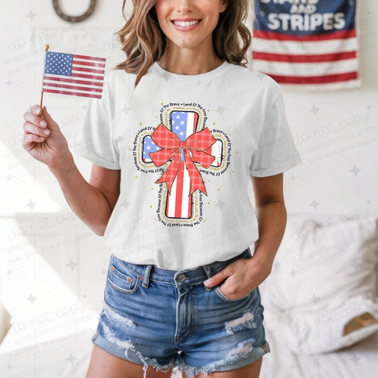 COQUETTE LAND OF THE FREE - DTF TRANSFER