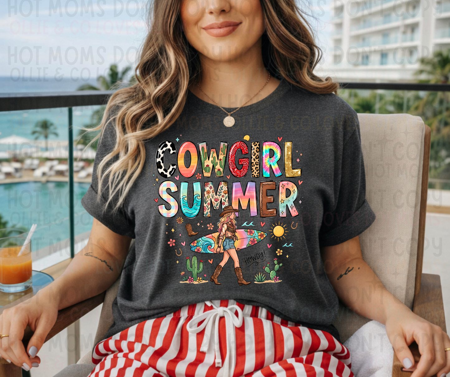 COWGIRL SUMMER - DTF TRANSFER