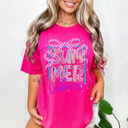COQUETTE SUMMER VIBES - DTF TRANSFER