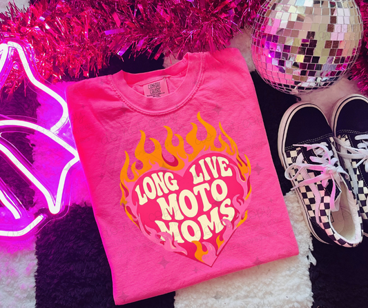 LONG LIVE MOTO MOMS - DTF TRANSFER