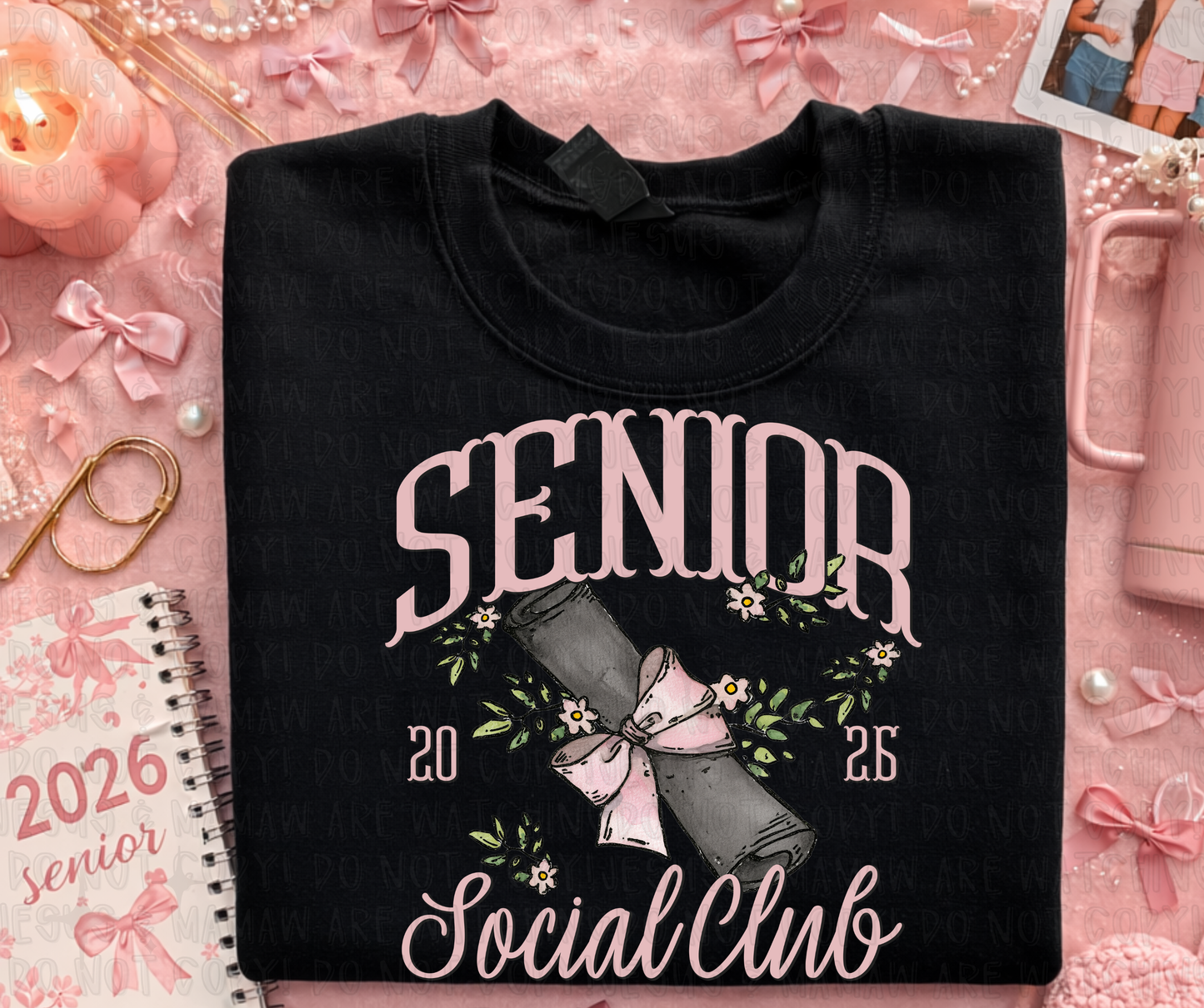 SENIOR SOCIAL CLUB 2026 - DTF TRANSFER