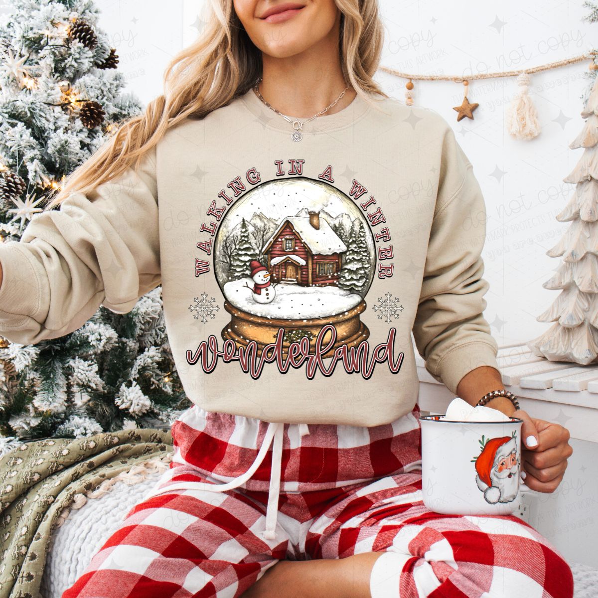 WALKING IN A WINTER WONDERLAND - DTF TRANSFER