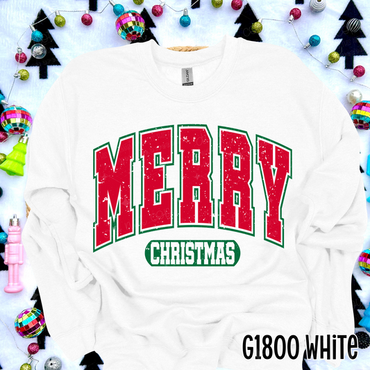 MERRY CHRISTMAS - DTF TRANSFER