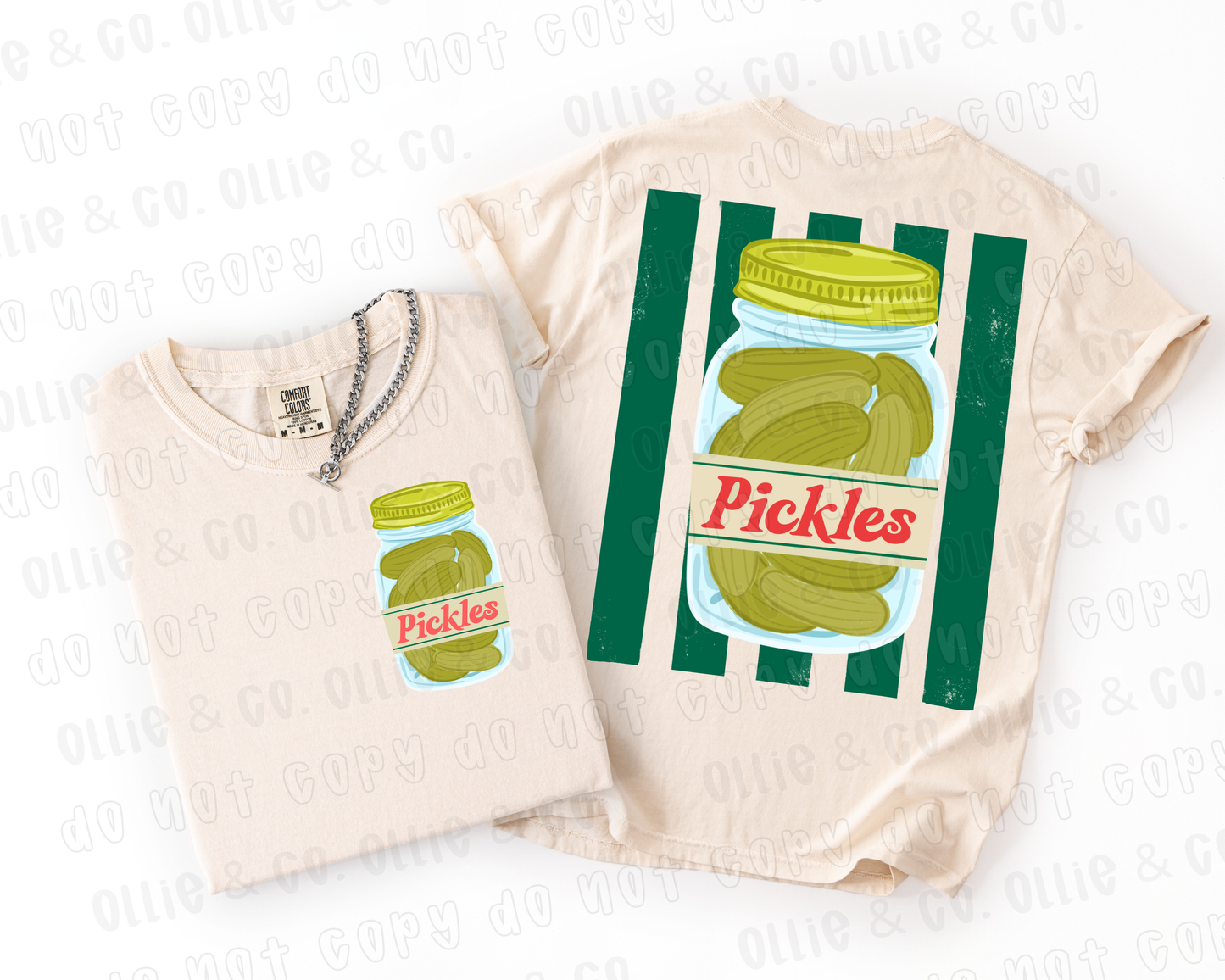 PICKLES BOY - FRONT+BACK - DTF TRANSFER