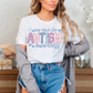 I WEAR BLUE FOR AUTISM AWARENESS - DTF TRANSFER