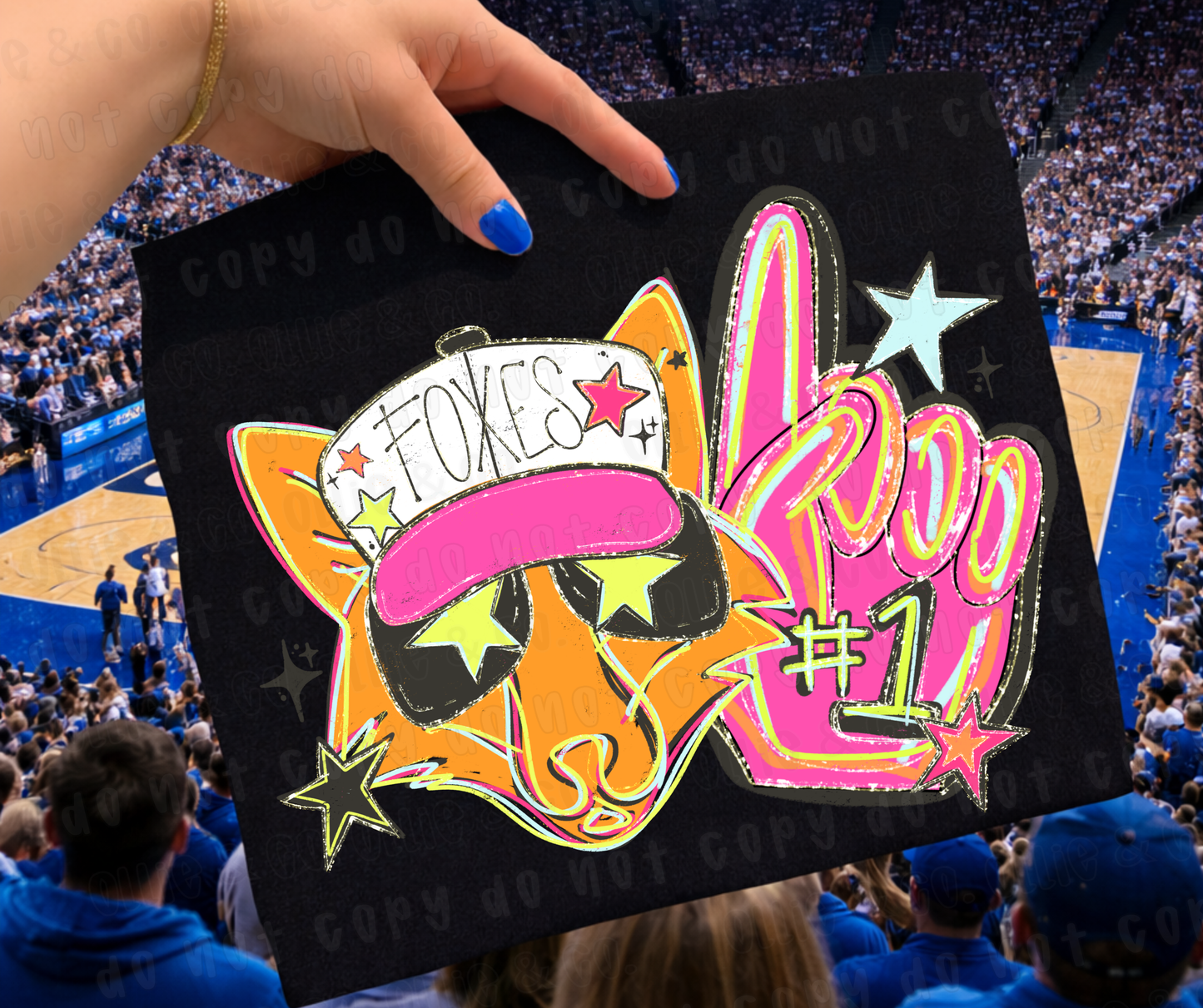 NEON MASCOT - DTF TRANSFER