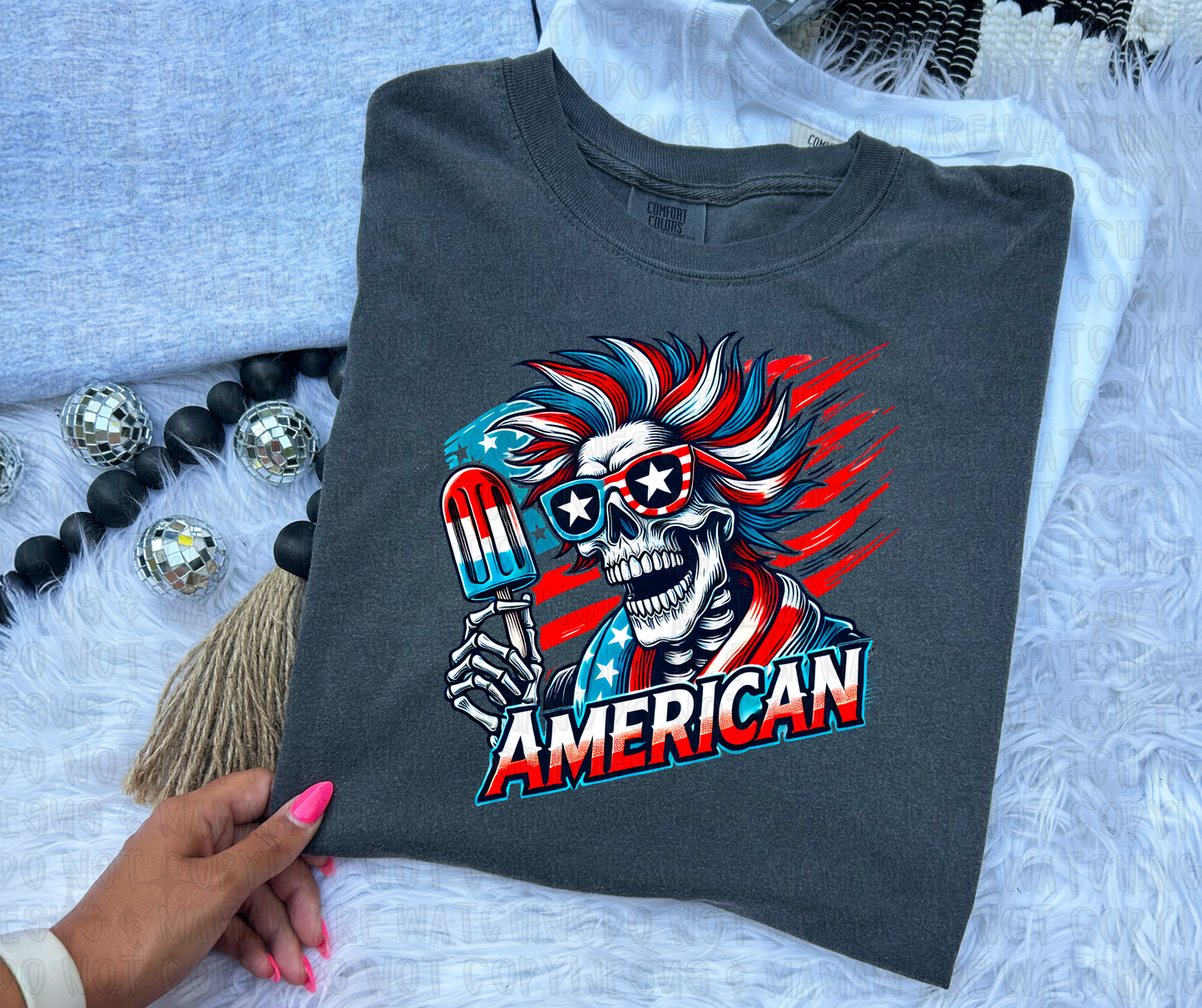 AMERICAN SKELLIE - DTF TRANSFER