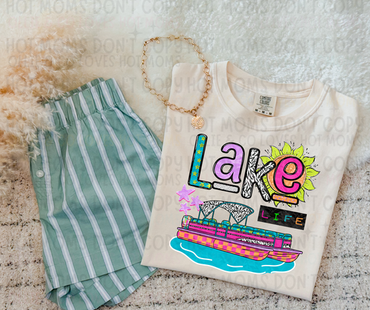 LAKE LIFE PONTOON - DTF TRANSFER